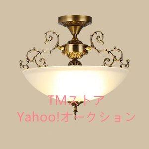 新入荷☆バルコニーの入り口の廊下の照明アメリカンレトロ半天井のシャンデリア天井照明