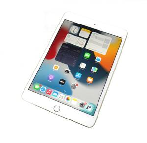 ☆Apple au iPad mini4 Cellular 16GB ゴールド MK712J/A SIMロック解除済み 利用制限「〇」 中古品☆