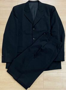 希少サイズあり！ COMME des GARCONS HOMME コムデギャルソンオム セットアップ スーツ 上下セット3B ブラック L/Xサイズ メンズ ○ 新規×