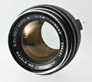 【1円出品】オリンパス OLYMPUS G.ZUIKO AUTO-S 50mm 1.4 フィルムカメラ レンズ