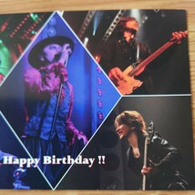 ■BUCK−TICK／2012・Happy Birthday CARD／非売品■_画像3