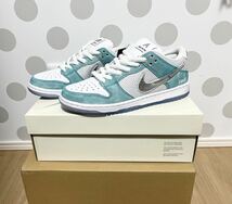 APRIL SKATEBOARDS Nike SB Dunk Low Pro QS White and Multi-Color エイプリルスケートボード ナイキ SB ダンク ロー FD2562-400 26.5cm_画像1