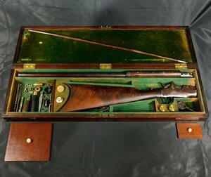 ◆Allen & Wheelock PATENT RIFLE 1860◆アレン＆ウィーロック パテント ライフル 1860◆組立 無可動 実銃◆オリジナル工具付 専用ケース◆