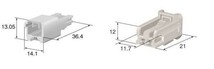 住友電装　060型TS　1.5mm カプラー コネクター セット 2極 配線用端子付_画像2