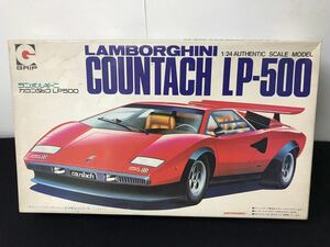 ●エーダイグリップ カープラモデル『ランボルギーニ カウンタック LP-500』LAMBORGHINI COUNTACH