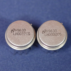 オペアンプ NS LH0032CG 正真正銘本物2個セット National Semiconductor ナショセミ 新旧ロゴあり