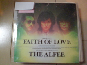 即決 EP レコード THE ALFEE アルフィー/FAITH OF LOVE EP5枚まで送料ゆうメール140円