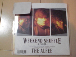 即決 EP レコード THE ALFEE アルフィー/WEEKEND SHUFFLE EP5枚まで送料ゆうメール140円