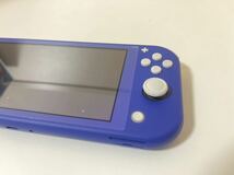 【極美品】ニンテンドースイッチライト 本体 Nintendo Switch Lite ブルー 保証付 HDH-001 ゲーム機 お正月　お年玉 任天堂_画像7