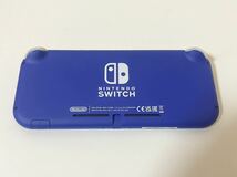 【極美品】ニンテンドースイッチライト 本体 Nintendo Switch Lite ブルー 保証付 HDH-001 ゲーム機 お正月　お年玉 任天堂_画像5