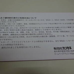 カンセキ 株主優待券 6枚 有効期限：2024年5月31日 送料無料の画像2