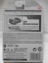 HOT WHEELS / 65 フォード マスタング ファストバック (2008 FIRST EDITIONS/赤)+(2009 #085/白) 開封用２台セット _画像5