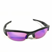 【オークリー】本物 OAKLEY サングラス FLAK JACKET フラックジャケット OO9112-01 黒色系 メンズ レディース 保存袋 ケース付き 送料520円_画像7