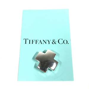 【ティファニー】本物 TIFFANY&Co. ペンダント ローマンクロス シルバー925 幅1.6cm ネックレストップ メンズ レディース 送料250円