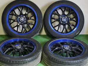 【美品！】 BIGWAY EXPLODE 15in 5J +45 pcd100 KUMHO SOLUS hs51 ワゴンR ムーヴ　タント　NBOX 軽自動車