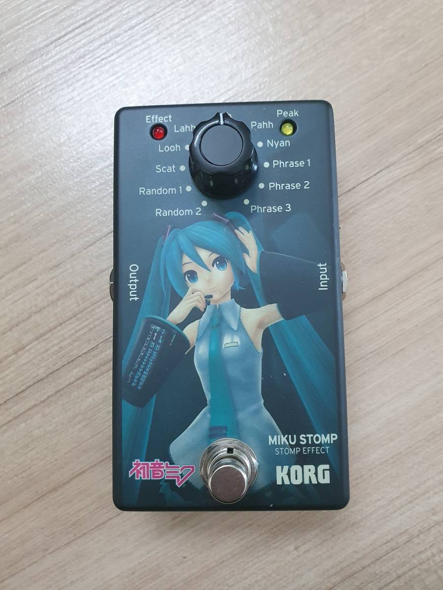 Yahoo!オークション -「KORG MIKU stomp」(楽器、器材) の落札相場