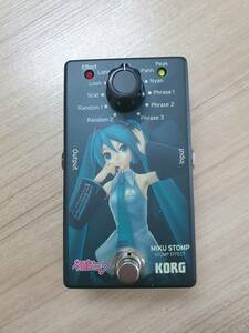 KORG コルグ MIKU STOMP ミクストンプ