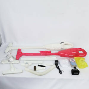 日立工機 掃除機 コードレスクリーナー 2個セット R10DAL ホワイト FR7D ピンク　HiKOKI ハイコーキ　M666277