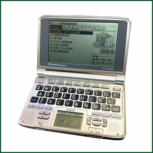 中古●CASIO/カシオ●電子辞書 EX-Word XD-SW6500 DATEPLUS3 動作確認済　シルバー 手書きパネル