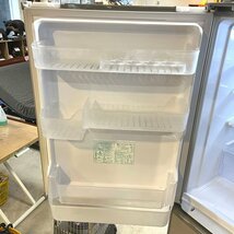 札幌市内送料無料●SHARP シャープ ノンフロン冷凍冷蔵庫 SJ-W352D-N●350L 2018年製 3ドア シルバー どっちもドア 中古 札幌_画像3