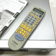 中古●Victor ビクター VHSビデオカセットレコーダー HR-F72●2002年製 リモコン付き 再生確認済み 録画未確認 札幌_画像9