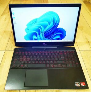 Dell G5 SE 5505 15.6インチ FHD IPS 高性能ゲーミングノートパソコン AMD Ryzen5 4600H メモリ8GB SSD512GB AMD Radeon RX 5600M 美品