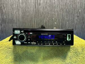 ☆KENWOOD ケンウッド CDデッキ U381BT 1DIN フロントUSB・AUX☆120416M