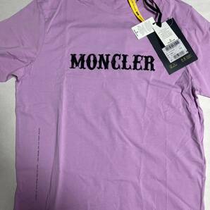 100%正規品 MOCLER モンクレール FRGMT HIROSHI FUJIWAPA 藤原ヒロシ T-SHIRT Tシャツ 半袖 サイズXL 紫の画像1