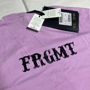 100%正規品 MOCLER モンクレール FRGMT HIROSHI FUJIWAPA 藤原ヒロシ T-SHIRT Tシャツ 半袖 サイズXL 紫の画像5