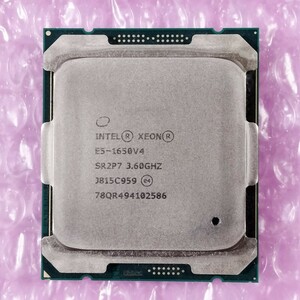 【動作確認済み】Xeon E5-1650 V4 SR2P7 3.60GHz Intel CPU (Broadwell世代) LGA2011-3 / 在庫2