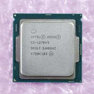 【送料120円〜/動作確認済み】Intel Xeon E3-1270 V5 3.60GHz LGA1151 / 在庫5