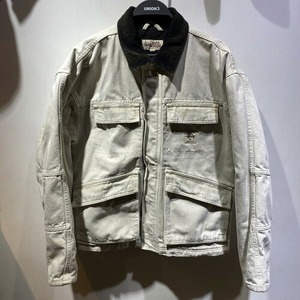 STUSSY WASHED CANVAS SHOP JACKET Mサイズ ステューシー ウォッシュドキャンバスショップジャケット