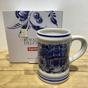 Supreme 21ss Royal Delft 190 Bowery Beer Mug シュプリーム ロイヤルデルフト ビアーマグ グラス ビール