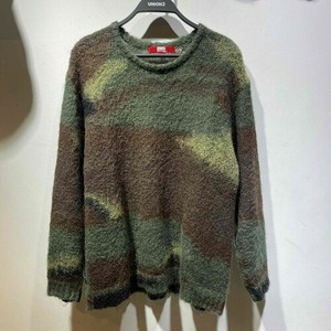 Supreme 21aw COMEE des GARCONS JUNYA WATANABE MAN BRUSHED CAMO KNIT SWEATER Lサイズ