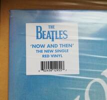 【新品未開封】 The Beatles / Now And Then 12inch Red Vinyl タワーレコード限定盤 アナログレコード ナウ・アンド・ゼン タワレコ 赤 LP_画像3