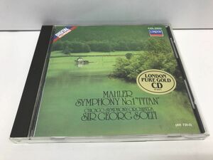 CD/マーラー:交響曲第1番「巨人」 ショルティCSO/シカゴ交響楽団/ポリドール/F45L-29501/【M001】