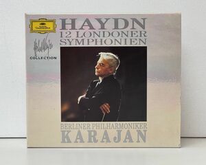 CD-BOX/HAYDN 12 LONDONER SYMPHONIEN/KARAJAN カラヤン/5枚組 ブックレット付/429658-2【M020】