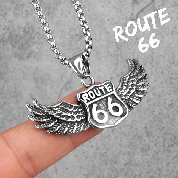 【新品】ネックレス ルート66 ROUTE66　シルバー