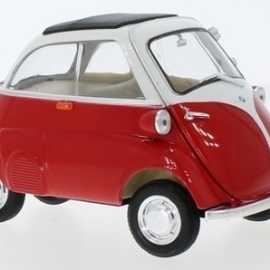 1/18 BMW Isetta イセッタ 赤 レッド 250 red white 1:18 Welly 梱包サイズ60の画像1