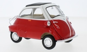 1/18 BMW Isetta イセッタ 赤 レッド 250 red white 1:18 Welly 梱包サイズ60