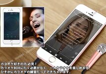 送料0円 ミニチュア ミニ マイク [シルバー] カラオケ 通話 歌 スマートフォン スマホ 超小型 Android 3.5mmプラグ 音声 録音 小型 軽量_画像2