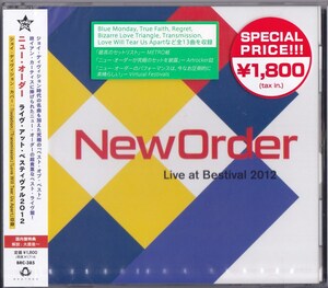 ニュー・オーダー / New Order / ライヴ・アット・ベスティヴァル2012 /未開封CD!!67858