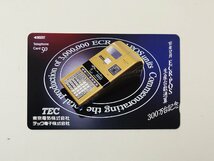 【2-352】　テレカ　TEC　テック電子　東京電気　ECR POS　生産台数 通算 300万台記念　テレホンカード　50度_画像1