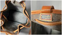 ★１円スタート★ DOONEY & BOURKE ドゥーニーアンドバーク 巾着 ショルダーバッグ MADE IN U.S.A. アメリカ製 ブルー 青_画像8