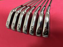 Titleist ZM FORGED 3〜9番アイアンセットN.S.PRO（レッド）タイトリスト_画像2