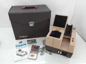 sa/ Cabin キャビン工業 TWIN CABIN AUTO ツインキャビン オート式 映写機 現状品　/DY-2207