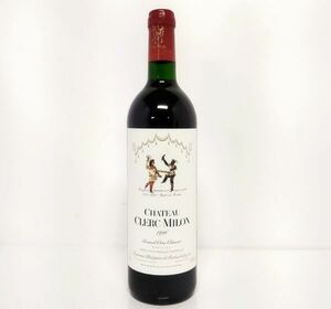 sa/ 未開栓 古酒 Chateau Clerc Milon シャトー・クレール・ミロン 1996年 赤 ワイン 750ml 12.5％ 750ml　/DY-2241