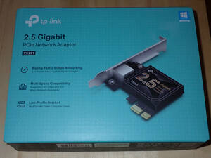 【美品】TP-Link 2.5Gbps LANカード PCI-E アダプター ネットワークカード TX201