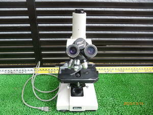 ニコン NIKON 双眼生物顕微鏡 LABOPHOT ラボフォト 100V 50/60Hz 6V 20W 即決有 【ジャンク品】 ( 顕微鏡 対物レンズ 接眼レンズ
