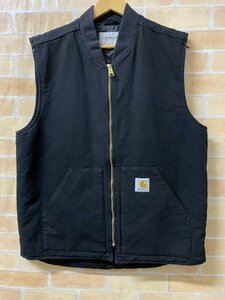 Carhartt WIP カーハートダブルアイピー ベスト IO26457 CLASSIC VEST ダック地 キルティング ブラック XL 33814190＃2